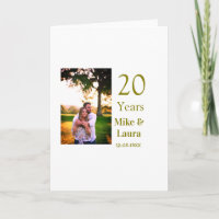 Feliz 20º aniversario agregar nombre de la pareja 