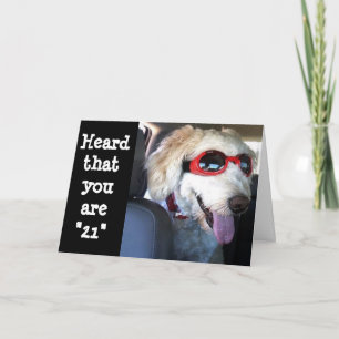 TARJETA FELIZ **21º** CUMPLEAÑOS**HORA DE CELEBRAR!!!!