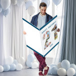 Tarjeta Feliz 21 cumpleaños número 21 Collage de fotos<br><div class="desc">Di feliz hijo de cumpleaños 21 con una tarjeta de cumpleaños enorme y un collage de fotos único. Esta tarjeta de cumpleaños extra grande tiene un gran número 21 lleno con sus propias fotos familiares. (La plantilla está configurada para que edite "hijo" a hermano o cualquier otro nombre que desee.)...</div>