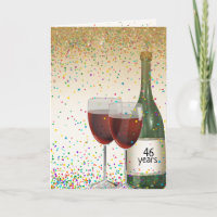 Feliz 46º Aniversario de la carta de vinos