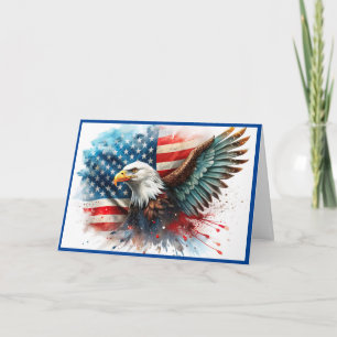 Tarjeta Feliz 4 de julio