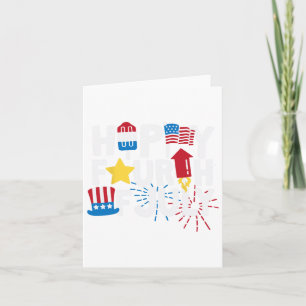 Tarjeta Feliz 4 De Julio