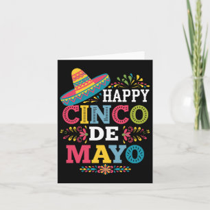 Tarjeta Feliz 5 De Mayo Para Que Fiesta Viva México Cinco 