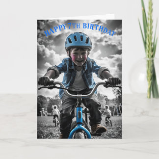 Tarjeta Feliz 7° cumpleaños