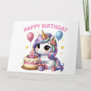 Tarjeta Feliz 8° cumpleaños