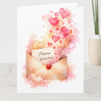 Tarjeta Feliz Amor Romántico de San Valentín