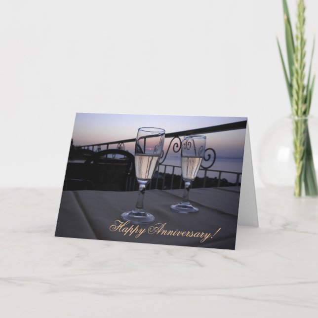 Tarjeta ¡Feliz aniversario! (Anverso)