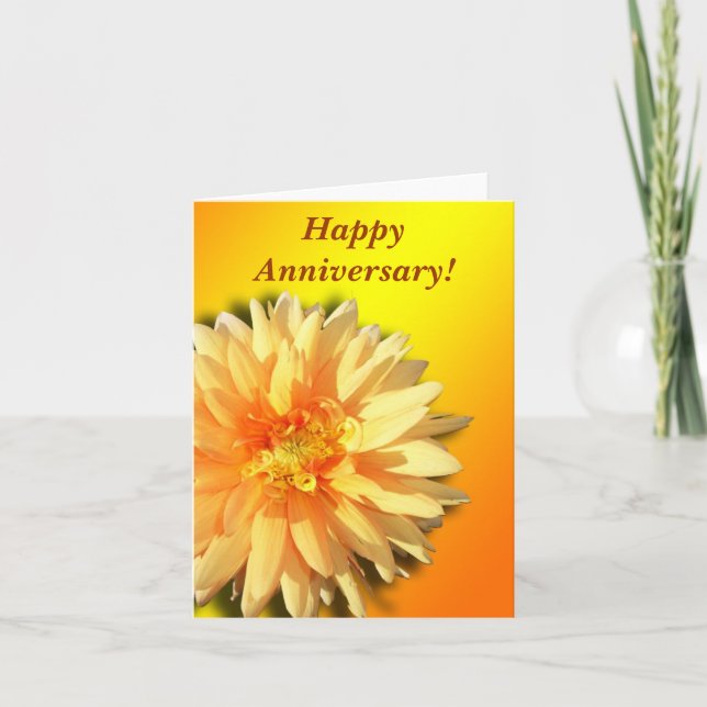 Tarjeta ¡Feliz aniversario! (Anverso)