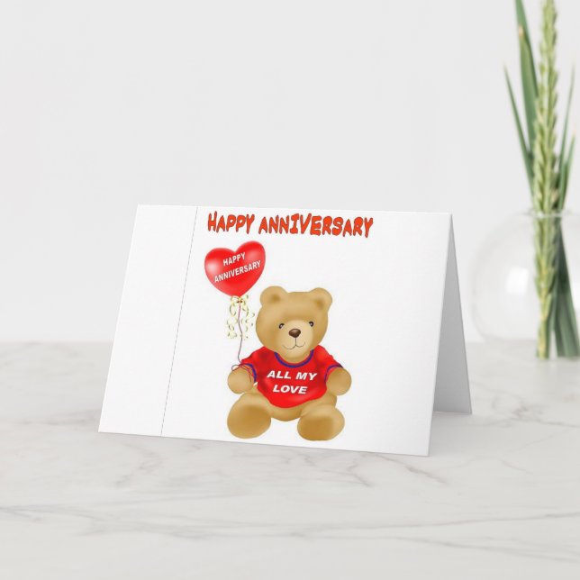 TARJETA FELIZ ANIVERSARIO (Anverso)