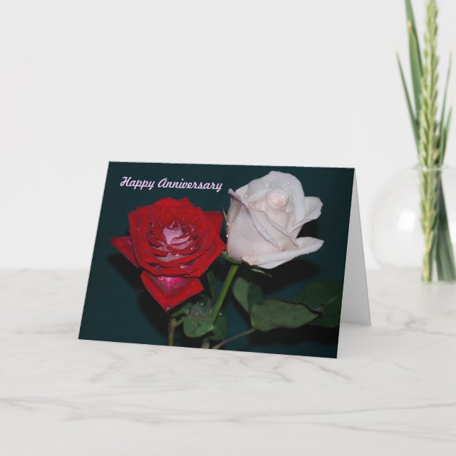 Tarjeta Feliz aniversario (Anverso)