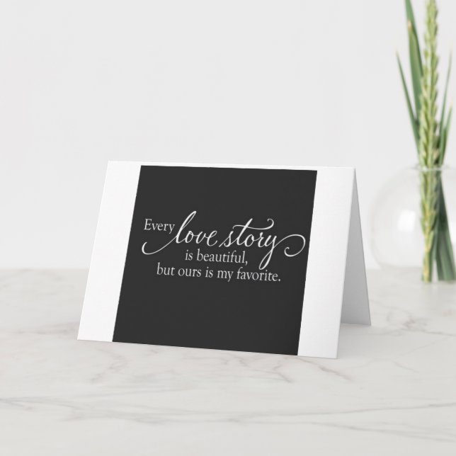 TARJETA FELIZ ANIVERSARIO A ***EL AMOR DE MI VIDA*** (Anverso)