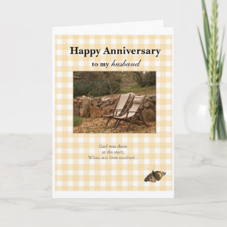 Tarjeta Feliz aniversario, a mi esposo