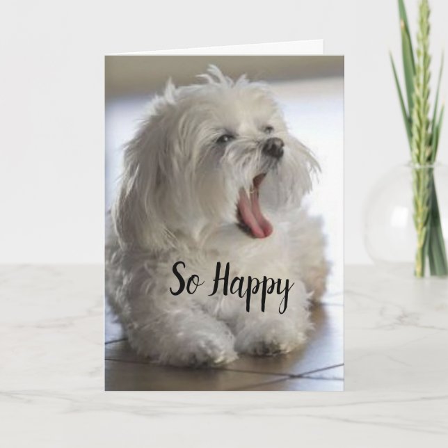 TARJETA **FELIZ ANIVERSARIO A MI ESPOSO** (Anverso)