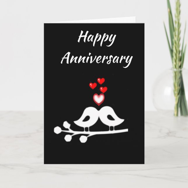 TARJETA ***FELIZ ANIVERSARIO*** AL AMOR DE MI VIDA (Anverso)