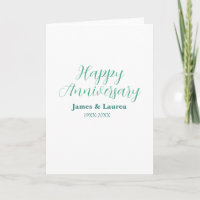 Feliz aniversario boda nombre fecha año simple mi