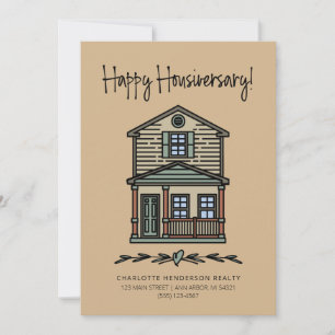 Tarjeta Feliz aniversario de aniversario de cliente de fam