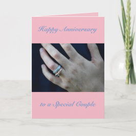 Tarjeta Feliz Aniversario de Boda
