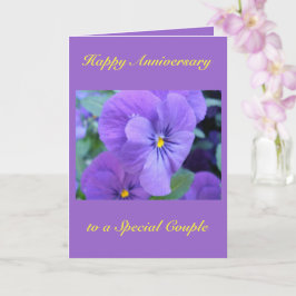 Tarjeta Feliz aniversario de bodas