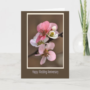 Tarjeta Feliz aniversario de bodas