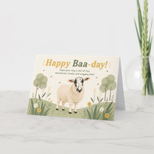 Tarjeta Feliz aniversario Flor Blanca