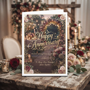Tarjeta Feliz Aniversario para tu Esposo o Esposa