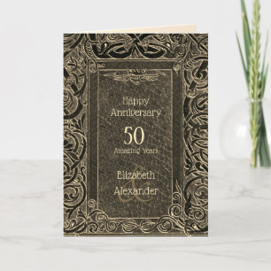 Tarjeta Feliz aniversario (personalizable)