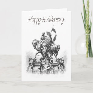 Tarjeta Feliz aniversario-Renacimiento