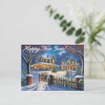 Tarjeta Feliz Año Nuevo