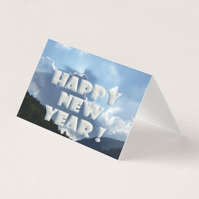 Tarjeta ¡Feliz Año Nuevo! (Anverso)