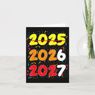 Tarjeta Feliz Año Nuevo 2026 Próximamente 2027 Divertido 6