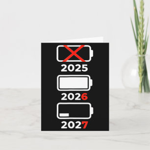 Tarjeta Feliz Año Nuevo Divertido 2026 2027 67 Meme Seis S