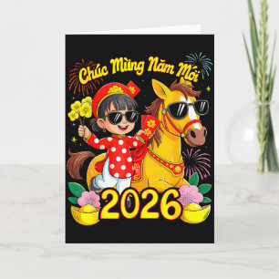 Tarjeta Feliz Año Nuevo Lunar Vietnamita Tet 20