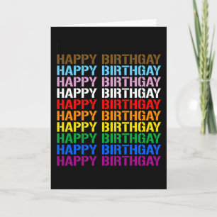 Tarjeta Feliz Birthgay