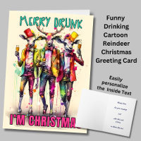 Feliz Borracho, soy Navidades, Gracioso saludo