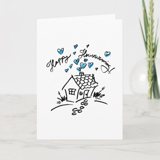 Tarjeta Feliz cambio de hogar 1 (Anverso)