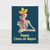 Feliz Cinco de Mayo Skeleton