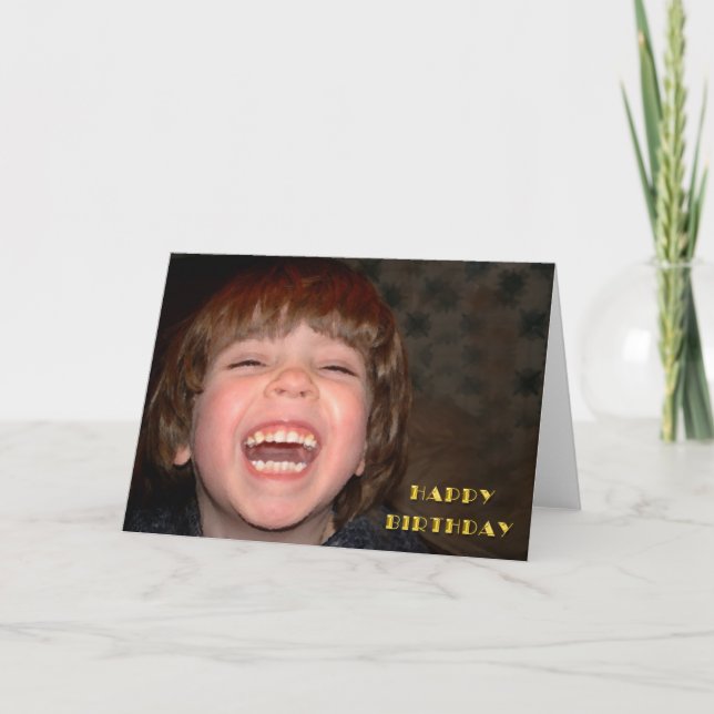 Tarjeta Feliz cumpleaños (Anverso)