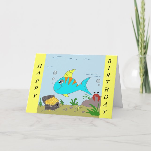 TARJETA , FELIZ, CUMPLEAÑOS (Anverso)