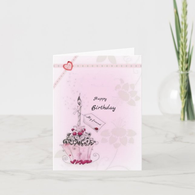 Tarjeta Feliz cumpleaños (Anverso)