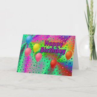 Tarjeta Feliz cumpleaños