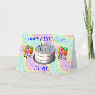 TARJETA ¡FELIZ CUMPLEAÑOS!
