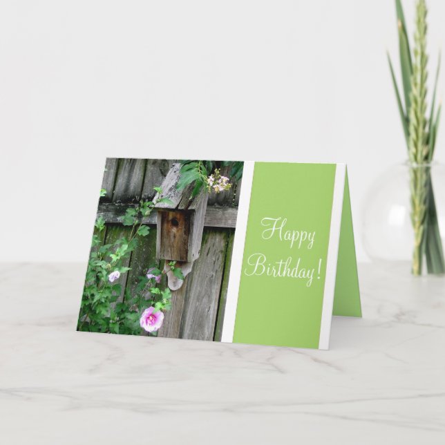 Tarjeta ¡Feliz cumpleaños! (Anverso)