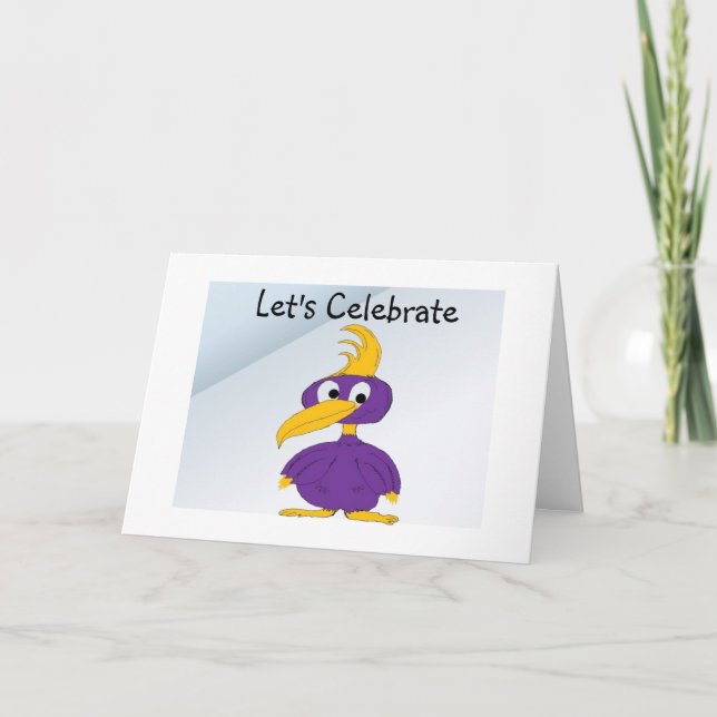 Tarjeta Feliz cumpleaños (Anverso)