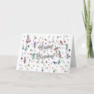 Tarjeta Feliz cumpleaños