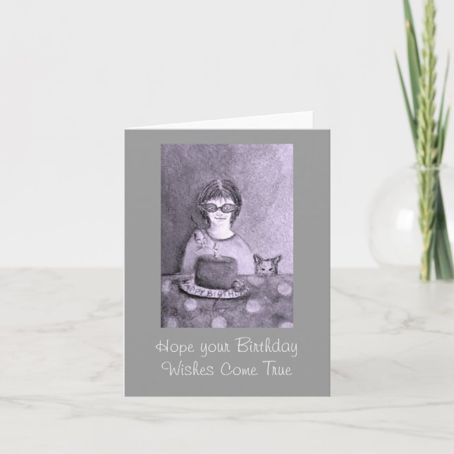 Tarjeta Feliz cumpleaños (Anverso)