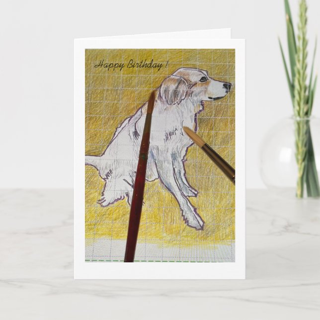 Tarjeta Feliz cumpleaños (Anverso)