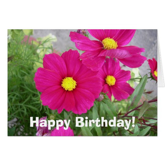 Tarjeta ¡Feliz cumpleaños!