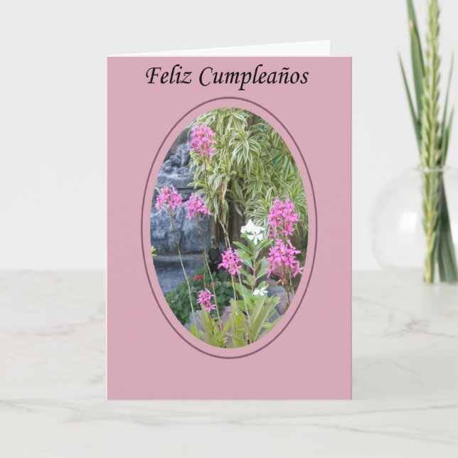 Tarjeta Feliz cumpleaños (Anverso)