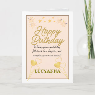 Tarjeta Feliz cumpleaños