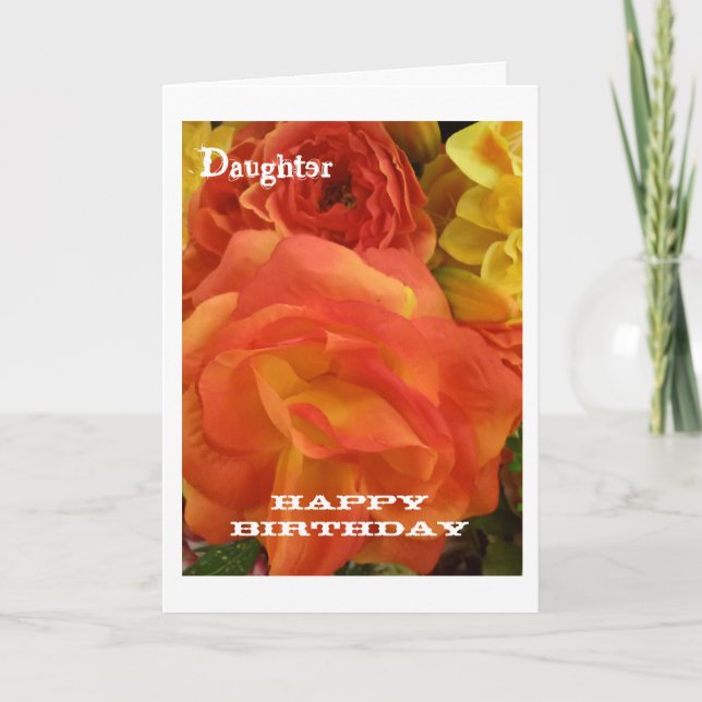 Tarjeta Feliz cumpleaños (Anverso)